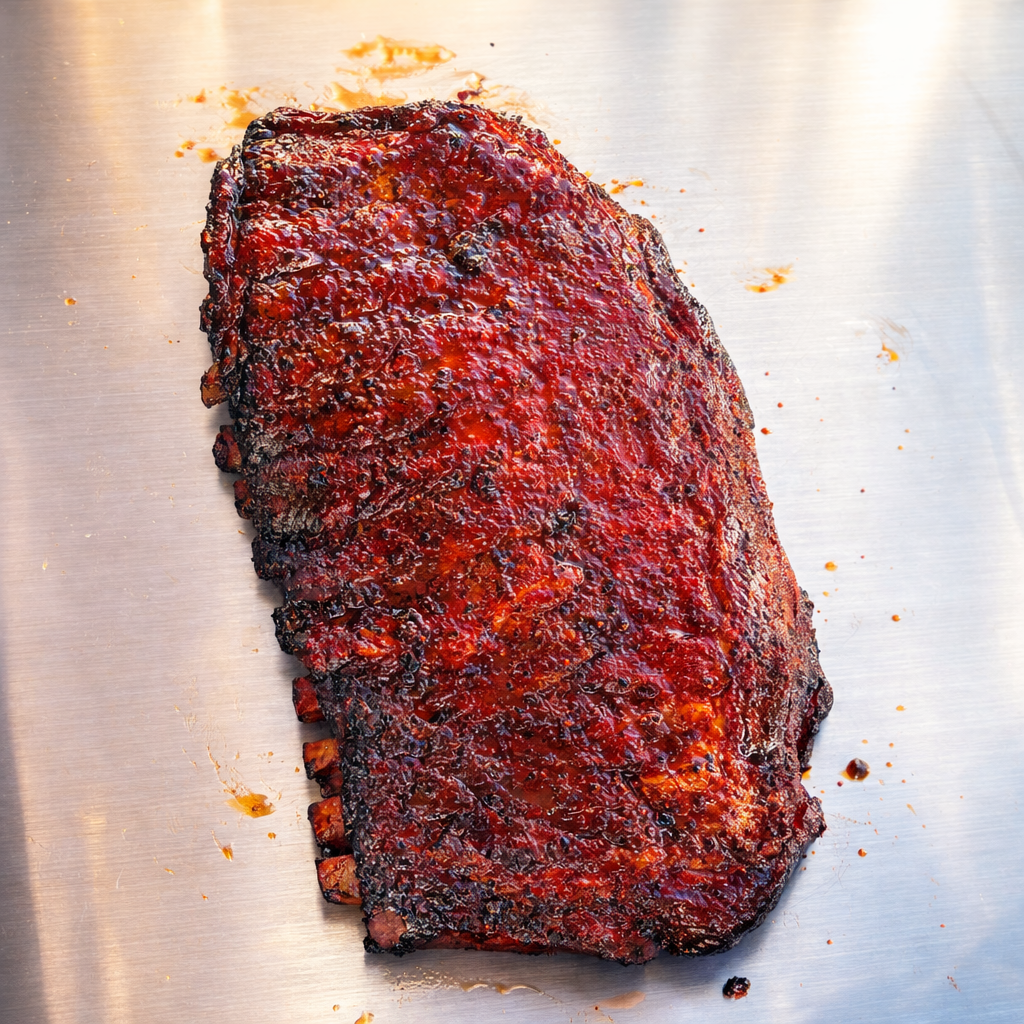 Smoked Pork Spare Ribs (1/4 Rack)