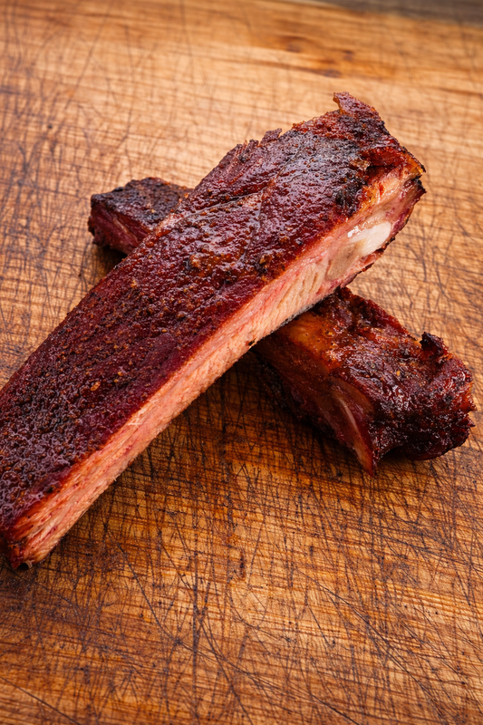 Smoked Pork Spare Ribs (1/4 Rack)