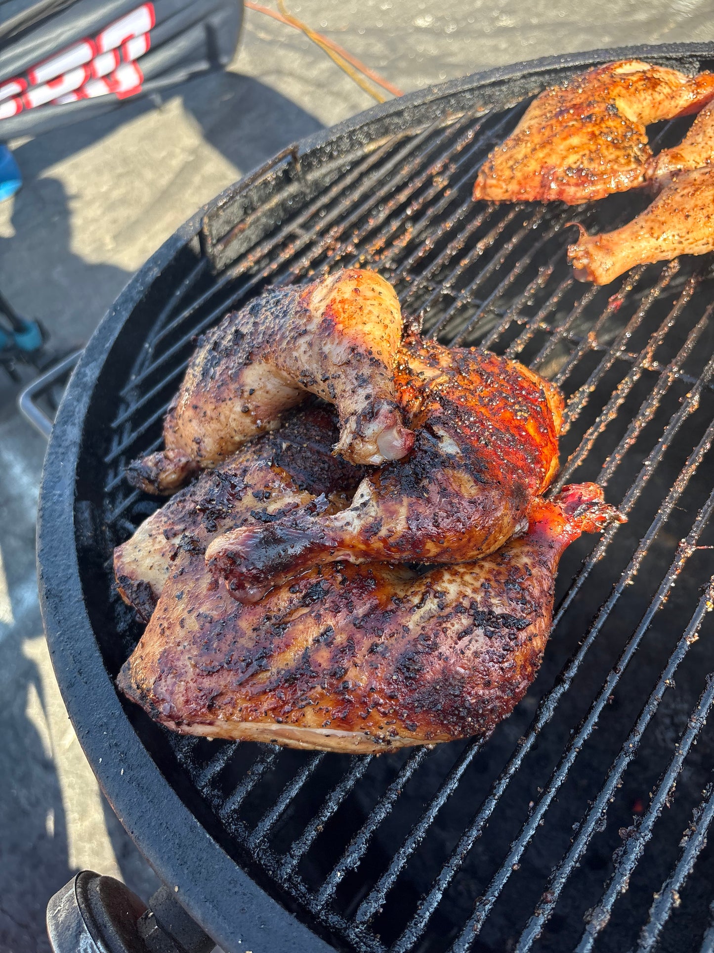 Almond Wood Smoked Chicken Leg Quarters (Leg & Thigh)